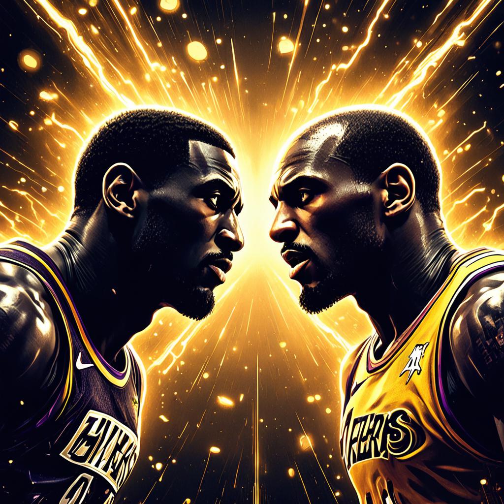 NBA经典对决，公牛vs湖人—传奇之战的历史与未来