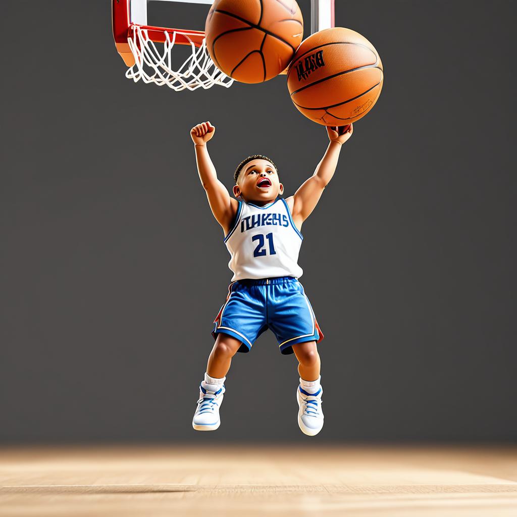 最矮的NBA球员扣篮，小个子也能飞翔的传奇瞬间