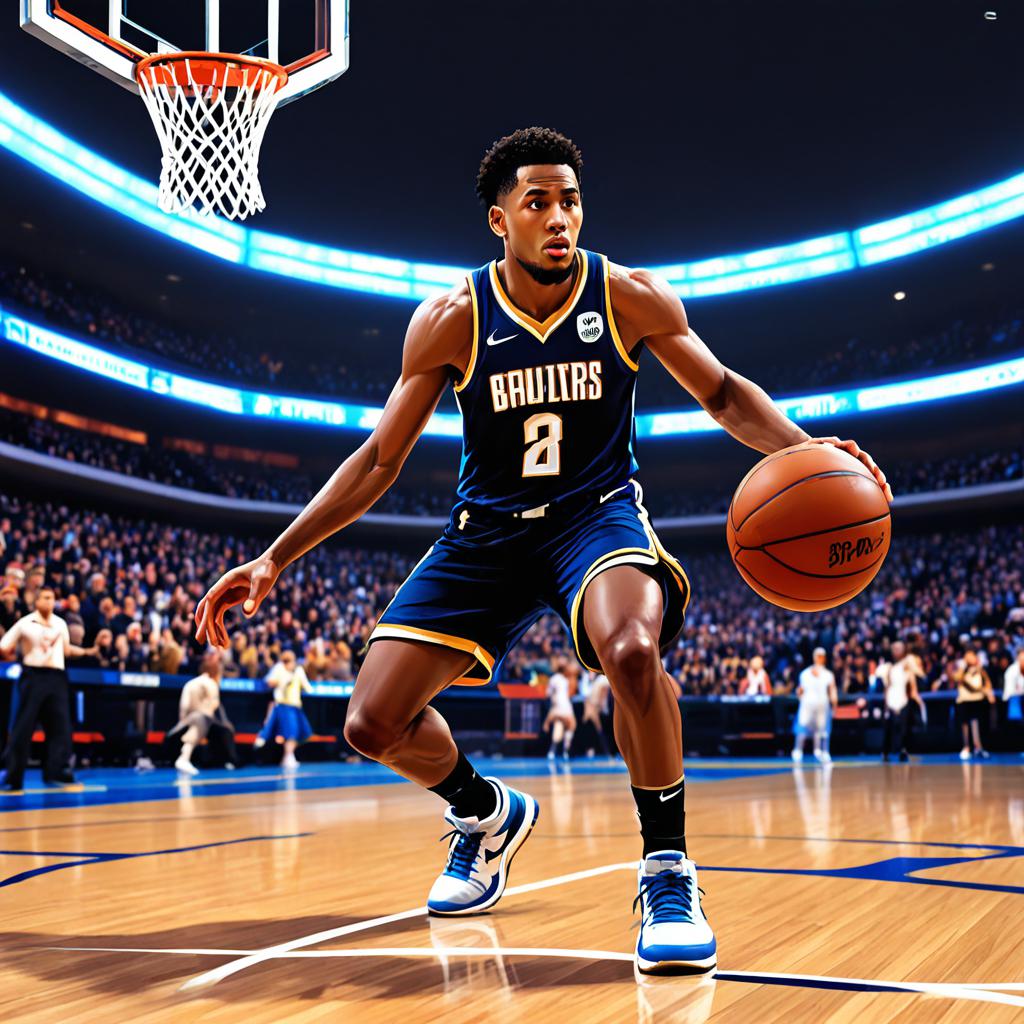 NBA2KOL马丁，虚拟篮球场上的传奇射手