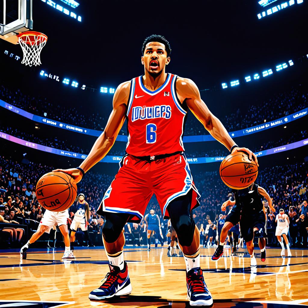 NBA2020全明星赛最后一节，史上最激烈的全明星决战