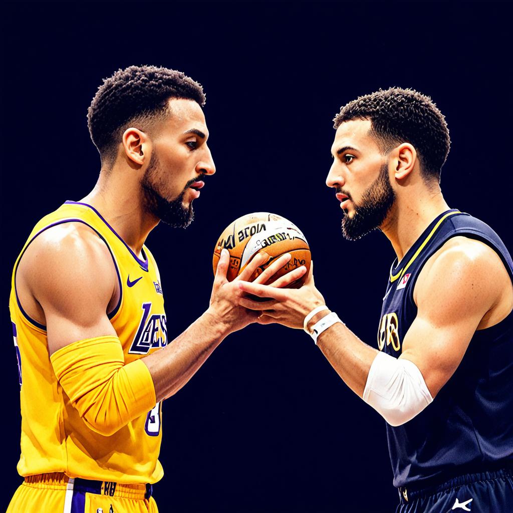 NBA焦点战，湖人vs76人，东西部豪强的巅峰对决