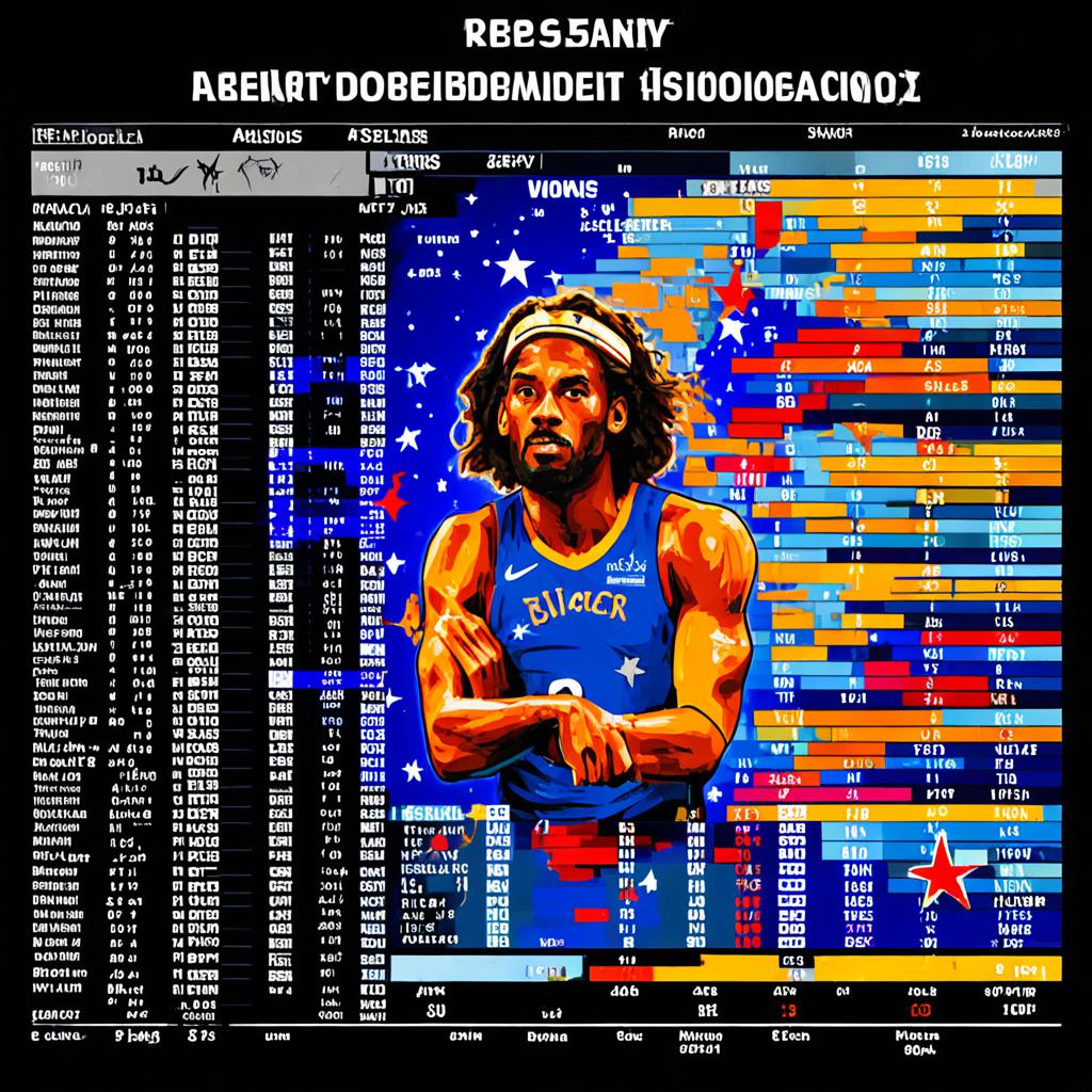 NBA全明星赛各项数据排行榜，传奇球星的数据盛宴