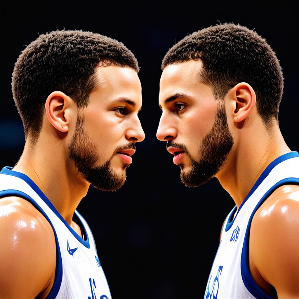 16年NBA全明星三分大赛，库里与汤普森的巅峰对决  第1张