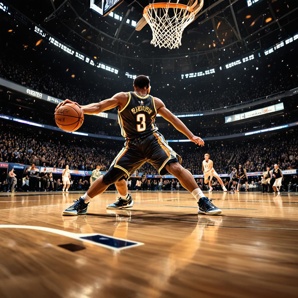 NBA晃人集锦，篮球场上的艺术与欺骗