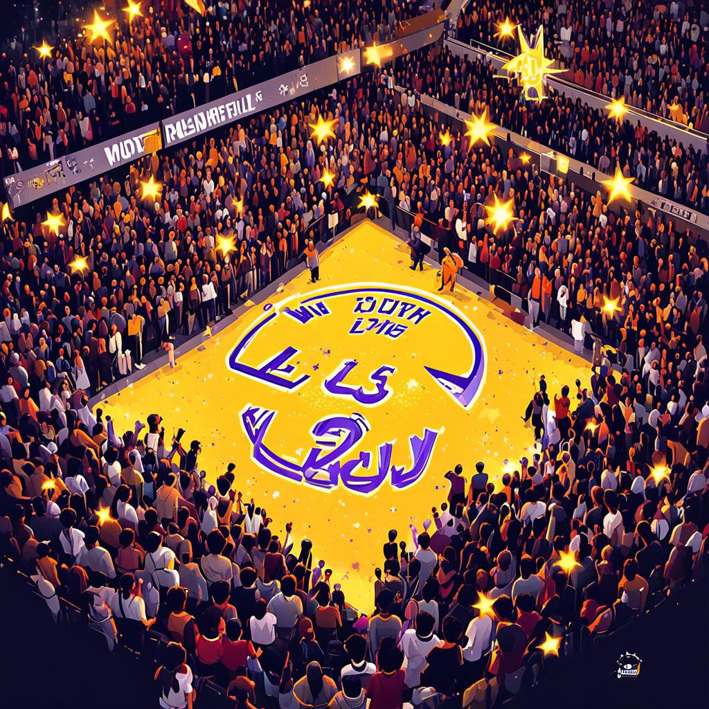 NBA总决赛湖人vs热火，明星观众席上的璀璨星光  第1张